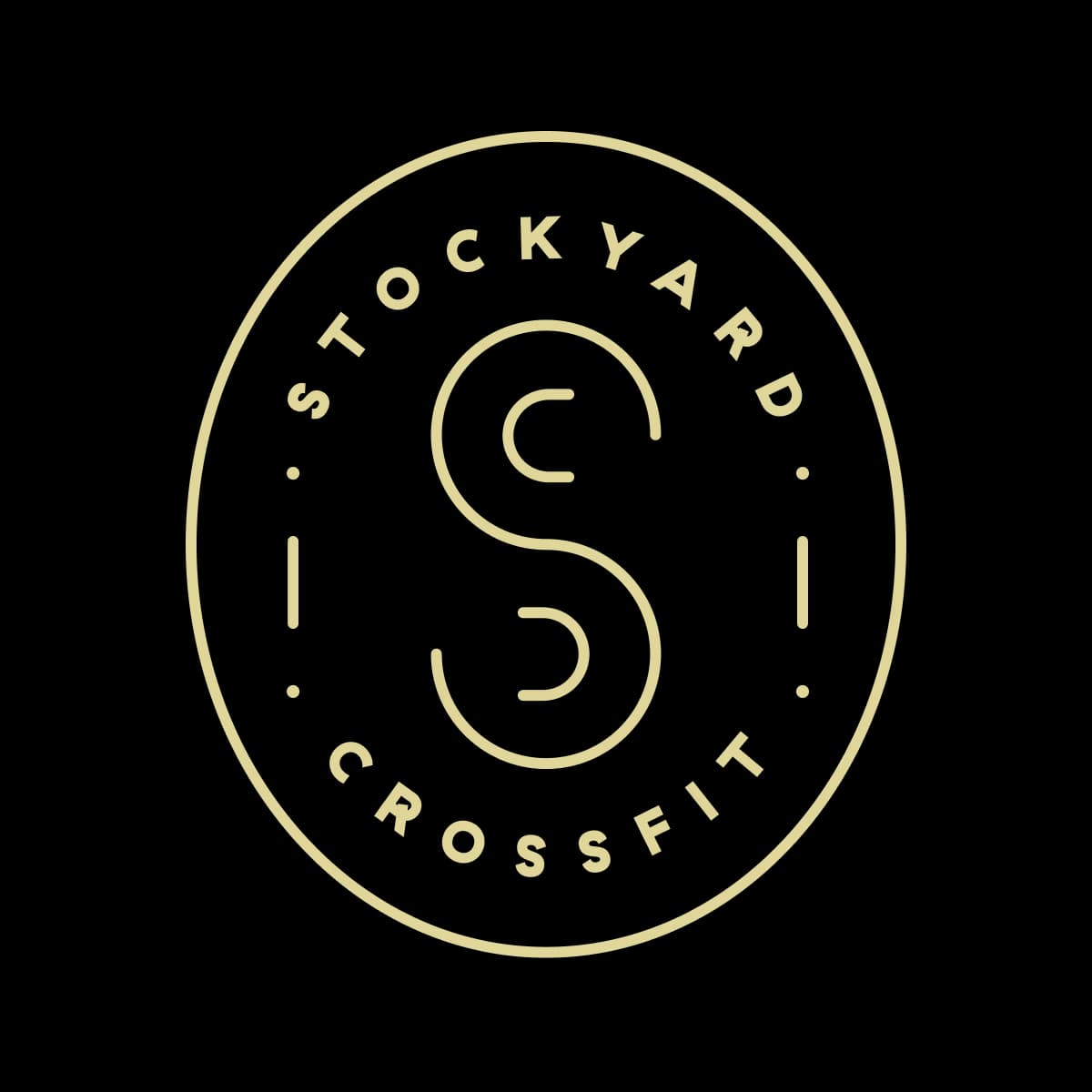 Stockyard Crossfit circle logo